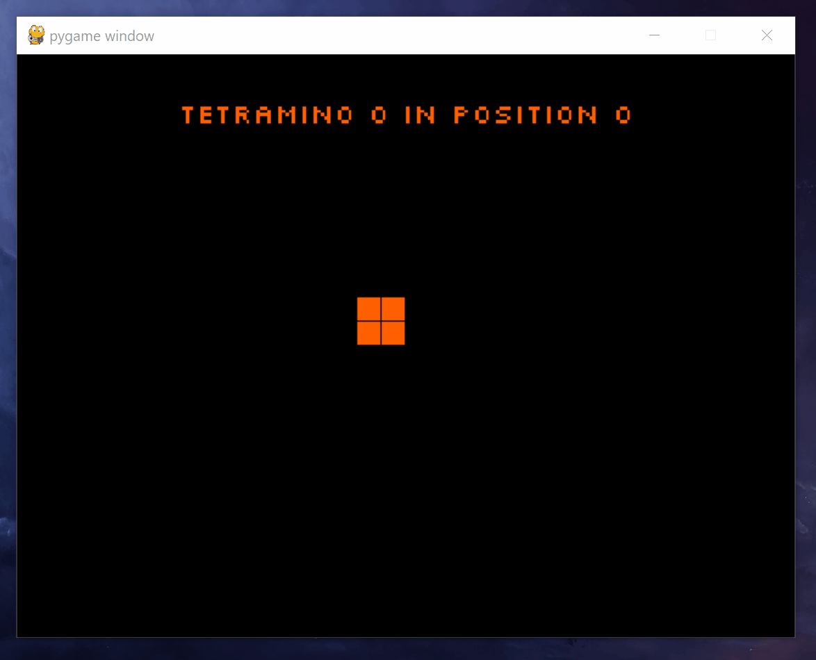 tetris.py screen capture 1
